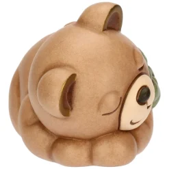 THUN Teddy con quadrifoglio, piccolo* Teddy|Figure In Ceramica