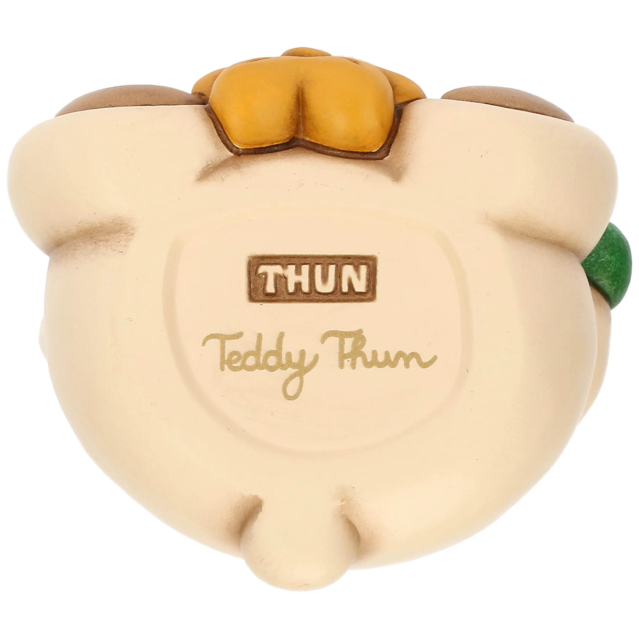 THUN Teddy con stella in ceramica, piccolo* Teddy|Addobbi Natalizi