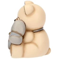 THUN Teddy in ceramica con girandola azzurra* Teddy|Bomboniere Battesimo