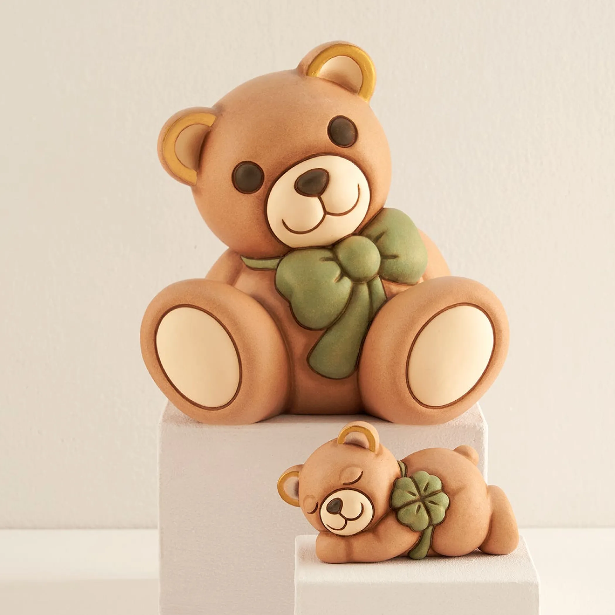 THUN Teddy in ceramica grande con fiocco* Teddy|Figure