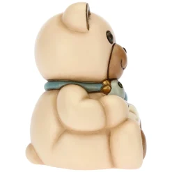 THUN Teddy Lui medio* Bomboniere Nascita|Figure In Ceramica