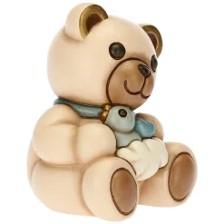 THUN Teddy Lui medio* Bomboniere Nascita|Figure In Ceramica
