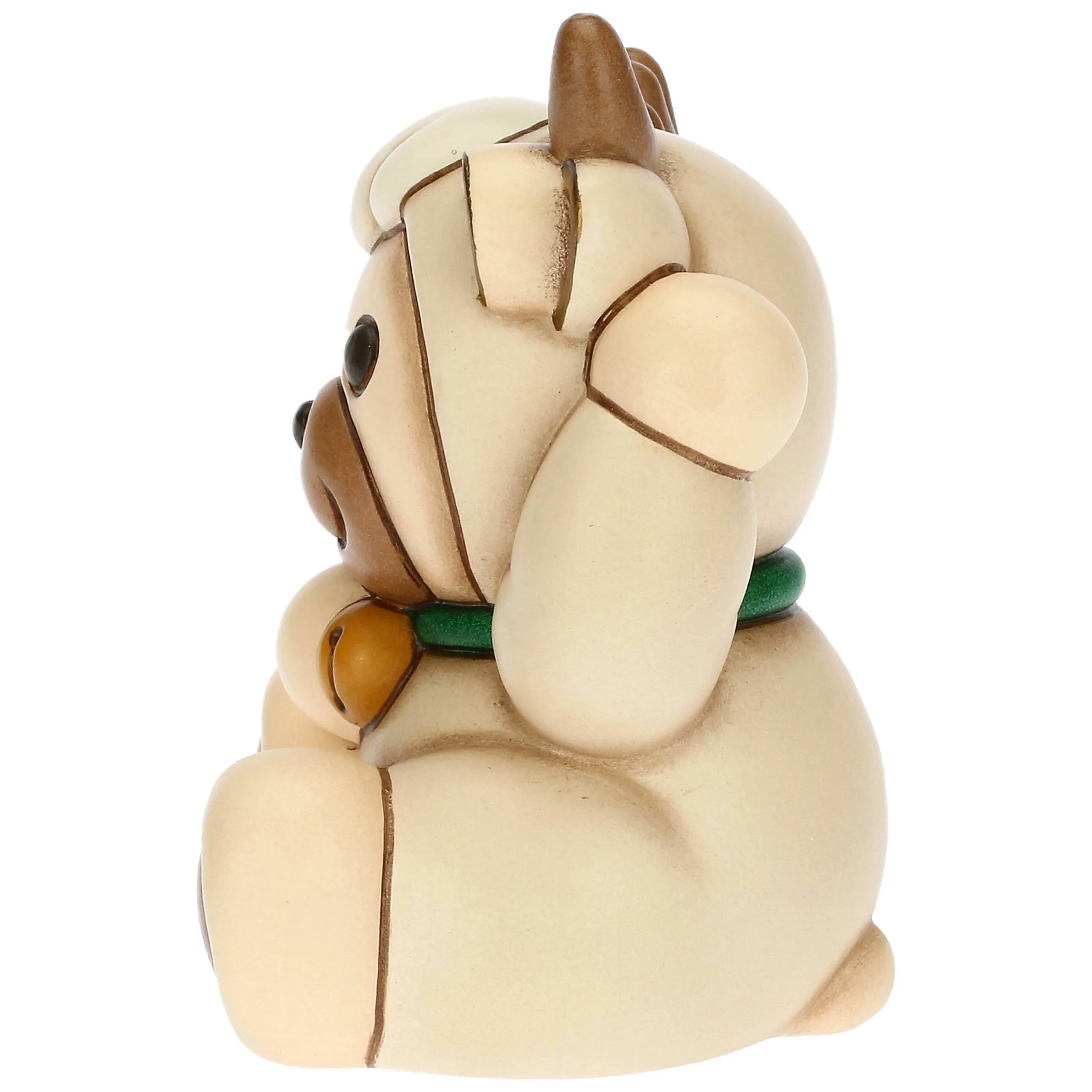 THUN Teddy vestito da renna in ceramica, piccolo* Teddy|Addobbi Natalizi