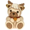 THUN Teddy vestito da renna in ceramica, medio* Teddy|Addobbi Natalizi