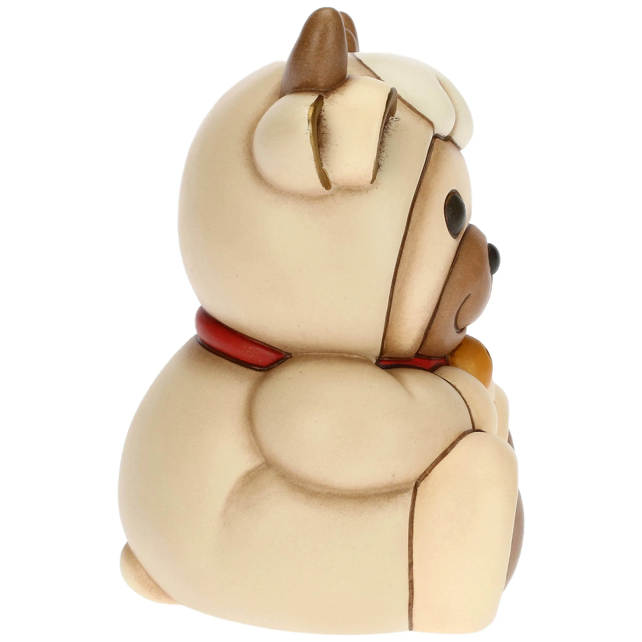 THUN Teddy vestito da renna in ceramica, medio* Teddy|Addobbi Natalizi