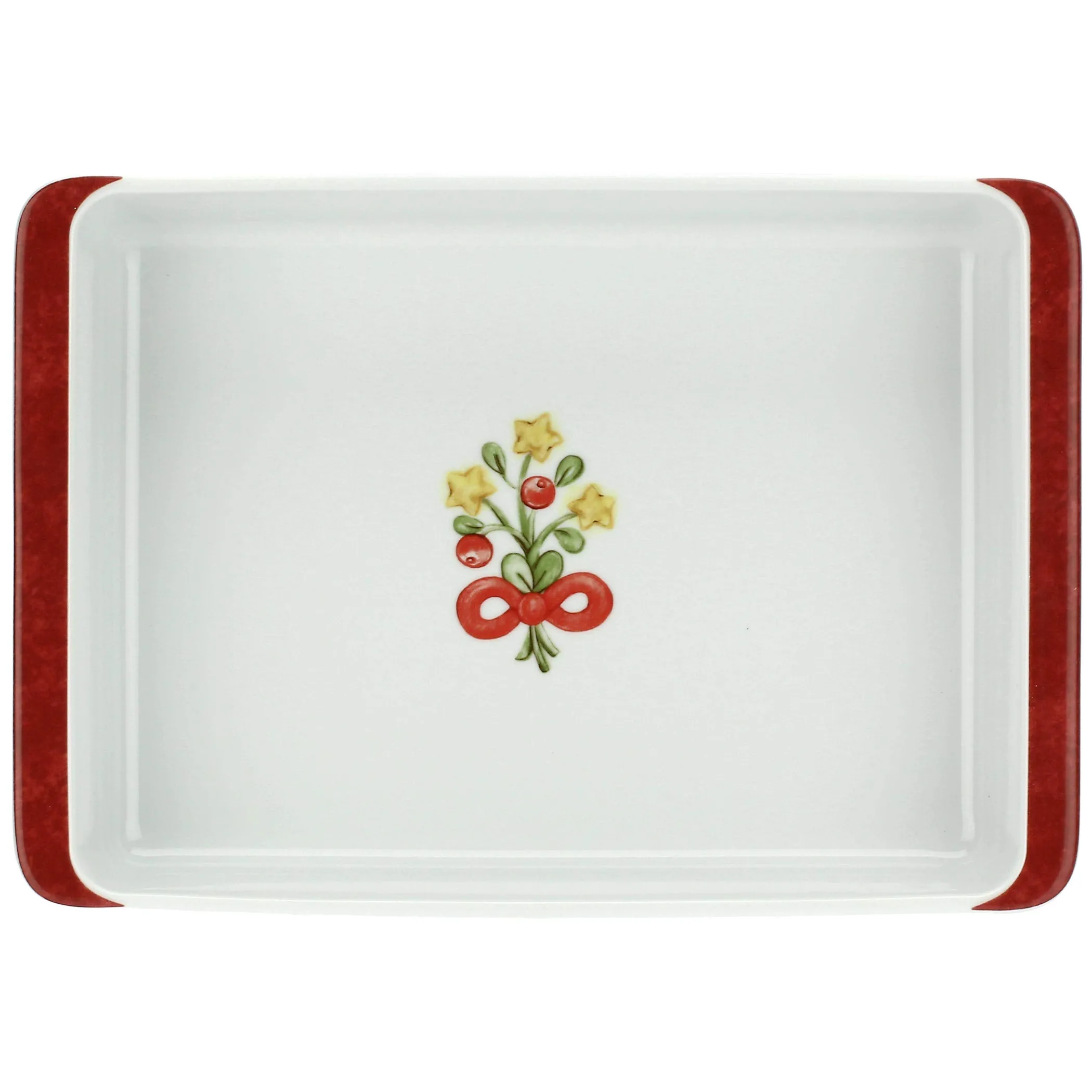 THUN Teglia rettangolare Sweet Christmas adatta a forno e microonde* Teglie E Insalatiere|Accessori Natalizi Per La Tavola