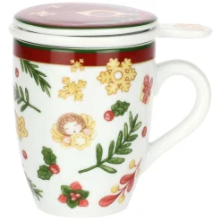 THUN Tisaniera in porcellana Sorprese di Natale* Mug Tazze E Tisaniere|Accessori Natalizi Per La Tavola