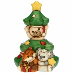THUN Totem albero amici del Natale* Animali E Mini Animali|Teddy