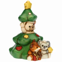 THUN Totem albero amici del Natale* Animali E Mini Animali|Teddy