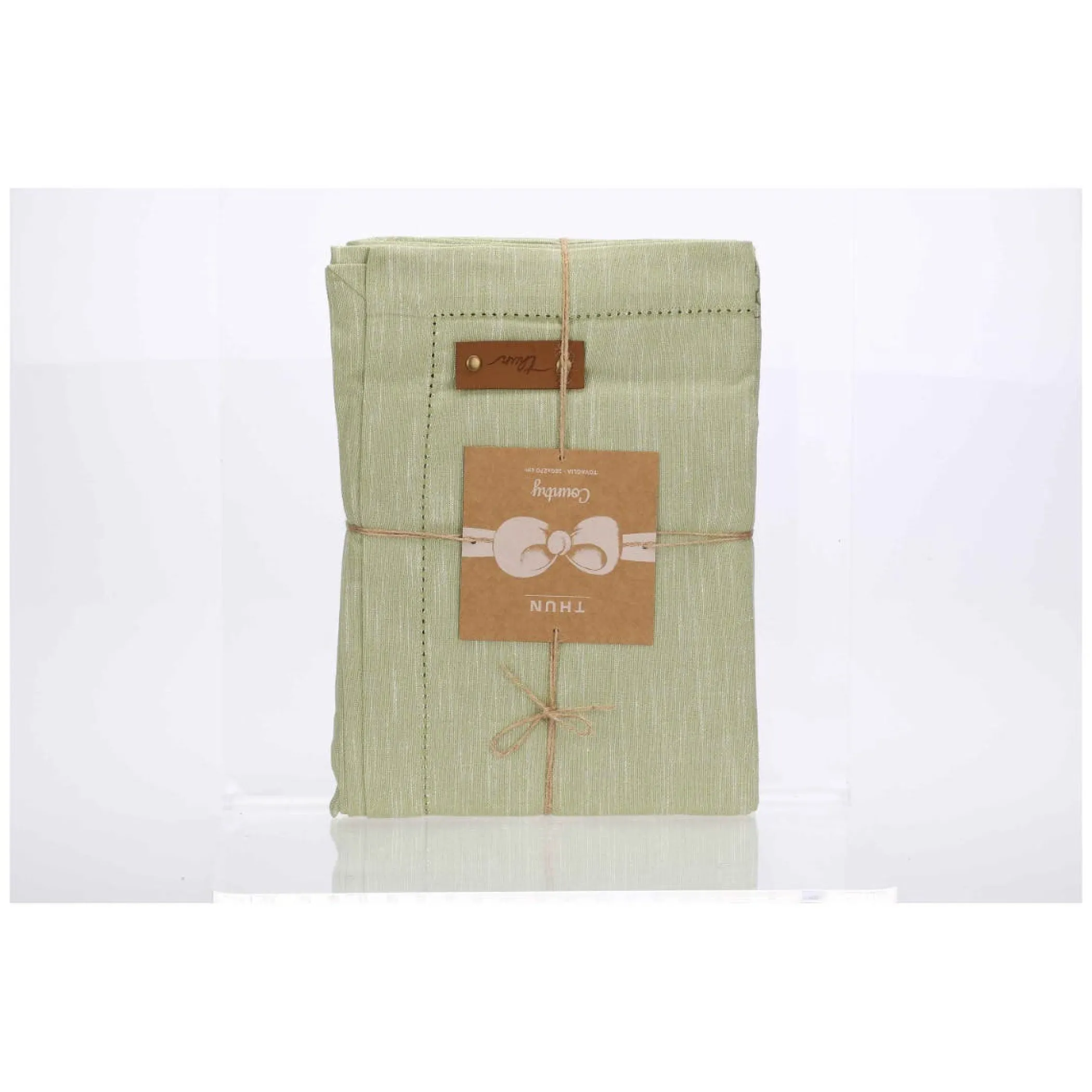 THUN Tovaglia in cotone Country verde* Tovaglie Runner E Altro Tessile