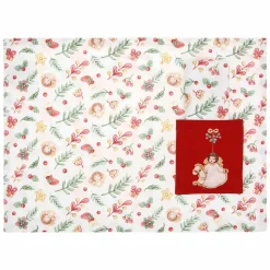 THUN Tovaglietta con tasca e tovagliolo Sorprese di Natale* Tovaglie Runner E Altro Tessile|Accessori Natalizi Per La Tavola