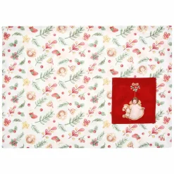 THUN Tovaglietta con tasca e tovagliolo Sorprese di Natale* Tovaglie Runner E Altro Tessile|Accessori Natalizi Per La Tavola