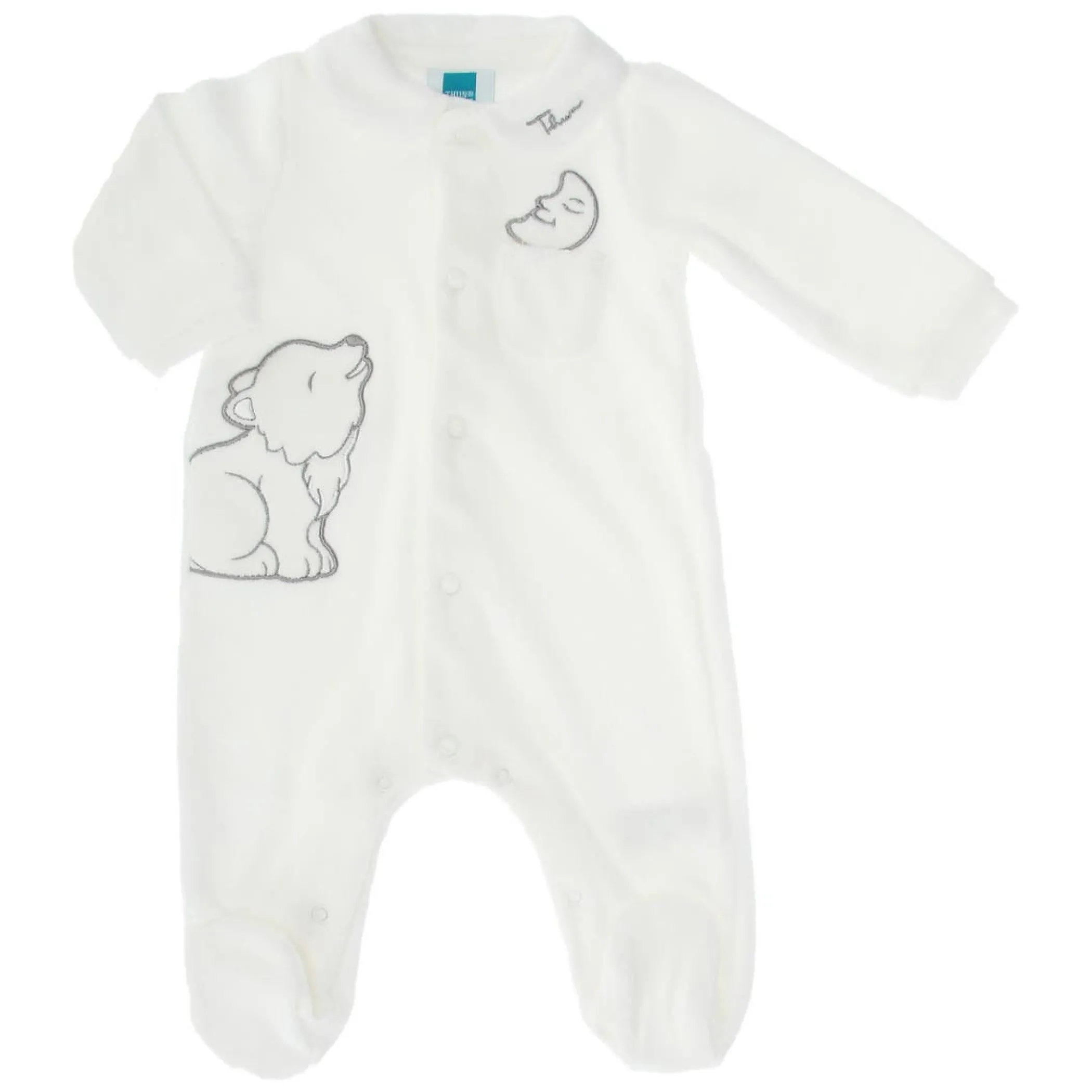THUN Tutina & Ovs con Lupo Noah e luna 6-9 mesi* Abbigliamento E Tessile