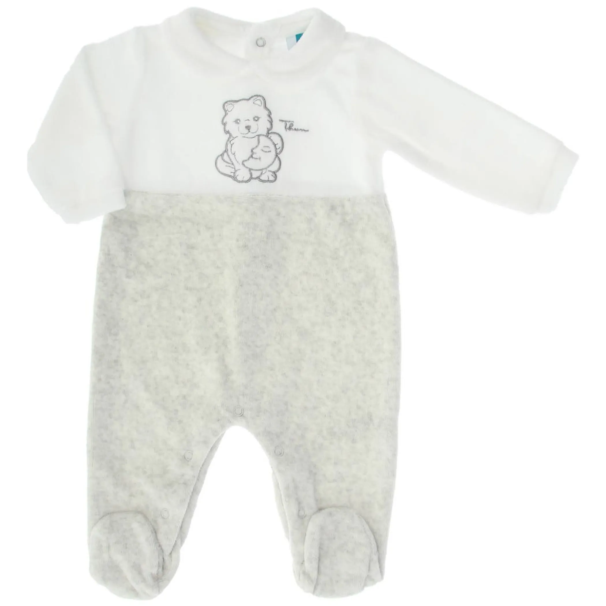 THUN Tutina & Ovs con Lupo Noah ricamato 1-3 mesi* Abbigliamento E Tessile