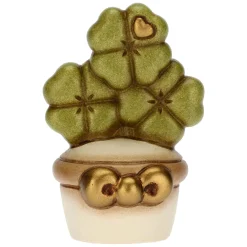 THUN Vasetto Porta Fortuna con quadrifogli* Bomboniere Comunione|Bomboniere Laurea