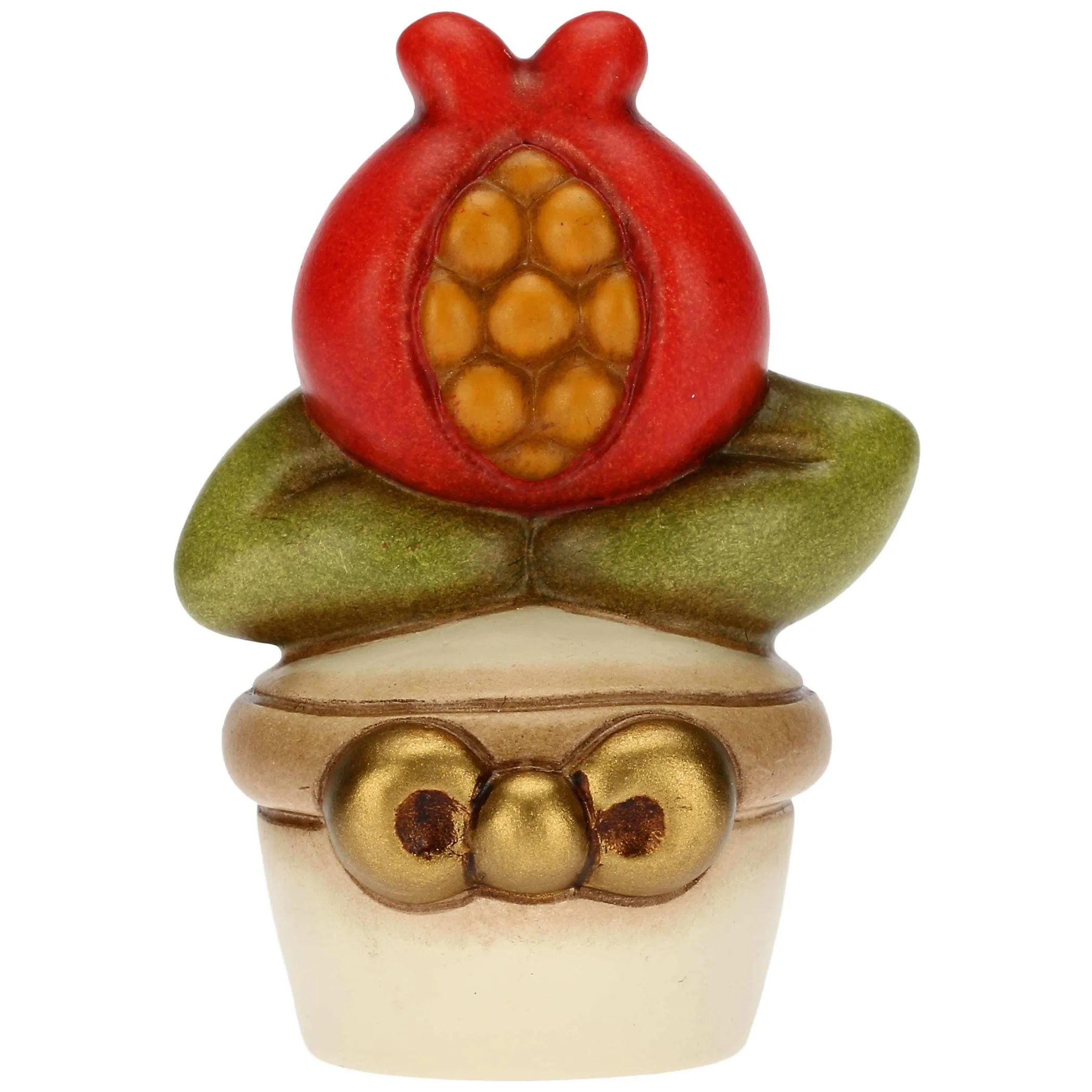 THUN Vasetto Porta Fortuna con melograno* Bomboniere Comunione|Bomboniere Laurea