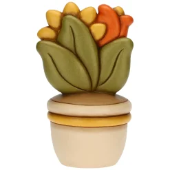 THUN Vasetto soprammobile con coccinella e fiori grande* Country|Vasi E Coprivasi