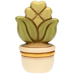 THUN Vasetto soprammobile con quadrifoglio e coccinella - Buona Fortuna medio* Country|Vasi E Coprivasi