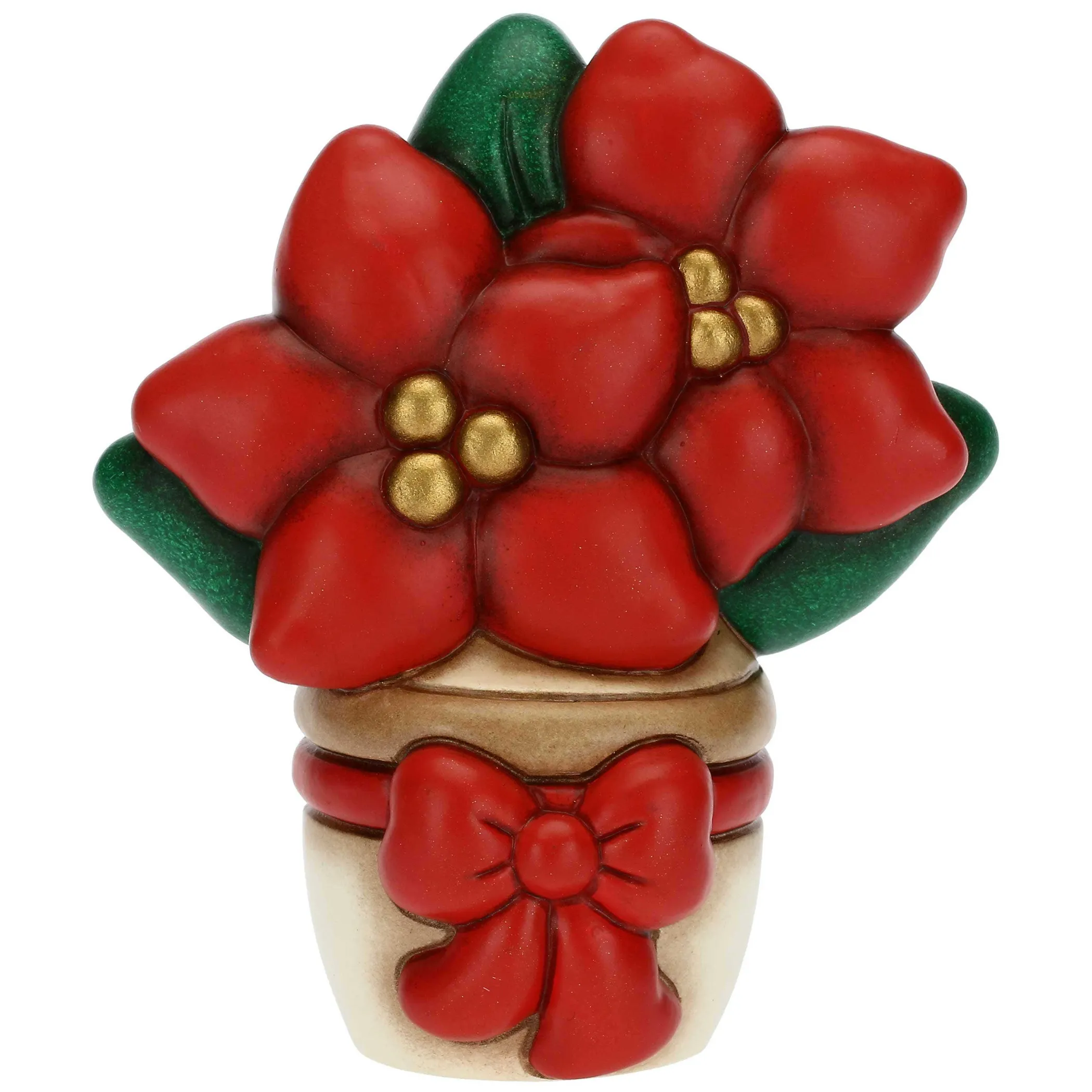 THUN Vasetto stella di Natale medio* Addobbi Natalizi