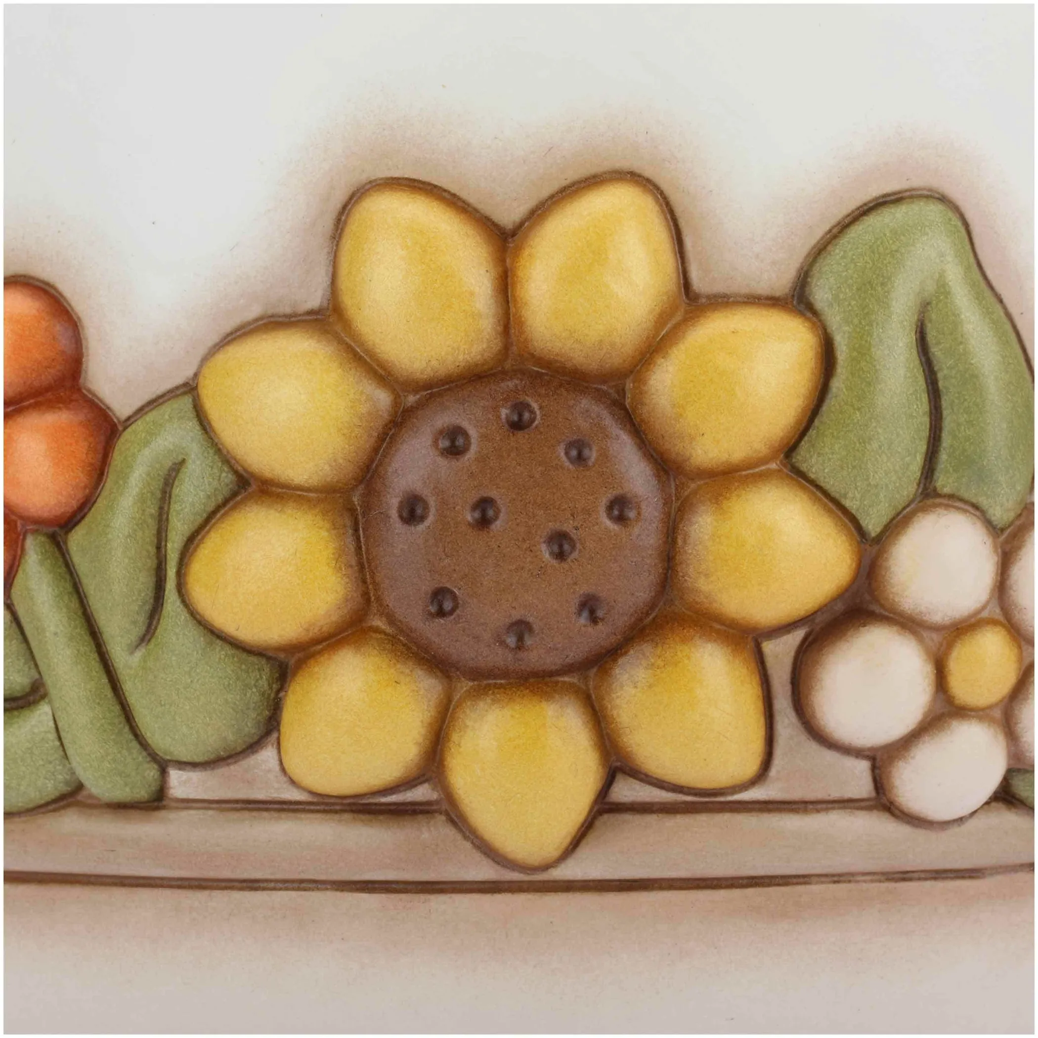 THUN Vaso Country con fiori e farfalla grande* Vasi E Coprivasi