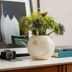 THUN Vaso Elegance con farfalle e fiori medio* Elegance|Vasi E Coprivasi