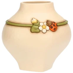 THUN Vaso in ceramica con coccinella Country Bloom, medio* Country Bloom E Sublime|Vasi E Coprivasi