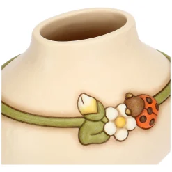 THUN Vaso in ceramica con coccinella Country Bloom, medio* Country Bloom E Sublime|Vasi E Coprivasi