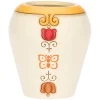 THUN Vaso in ceramica Eolia con farfalla e fiori, medio* Vasi E Coprivasi