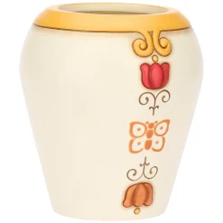 THUN Vaso in ceramica Eolia con farfalla e fiori, medio* Vasi E Coprivasi
