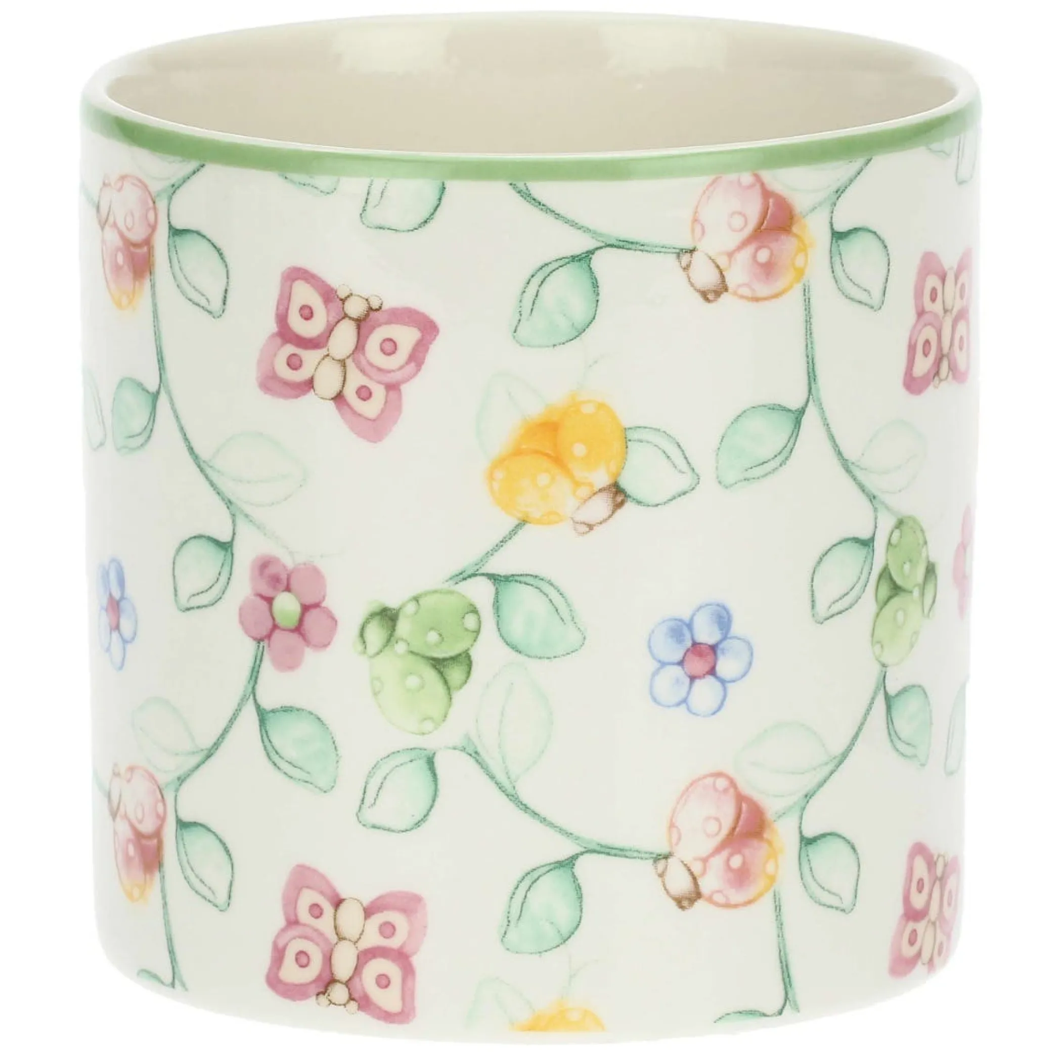 THUN Vaso in stoneware farfalle e coccinelle* Outdoor|Vasi E Coprivasi