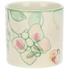 THUN Vaso in stoneware farfalle e fiori, arancio* Outdoor|Vasi E Coprivasi