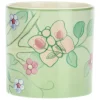THUN Vaso in stoneware farfalle e fiori, verde* Outdoor|Vasi E Coprivasi