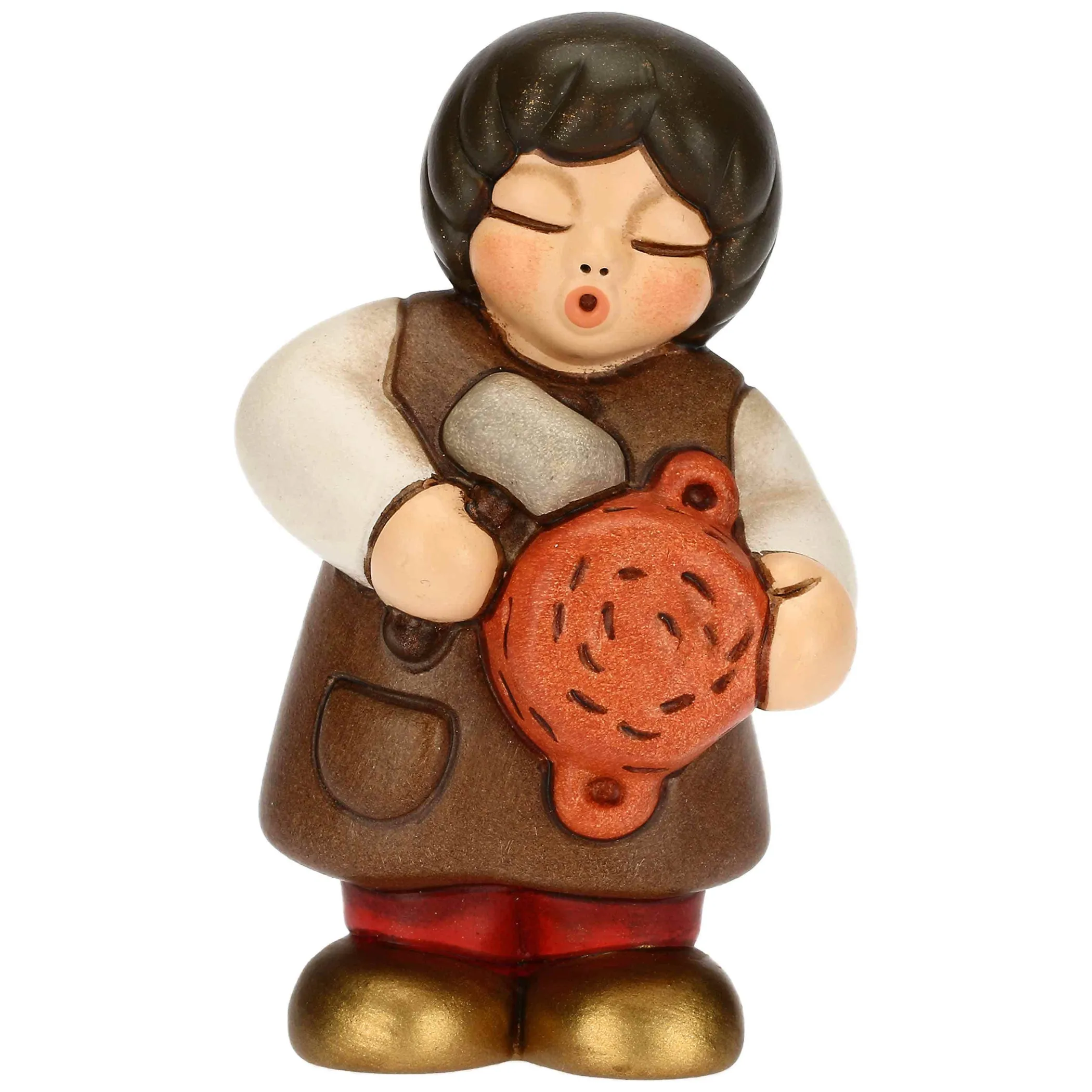 THUN Venditore di pentole in ceramica Presepe Classico rosso* Presepe