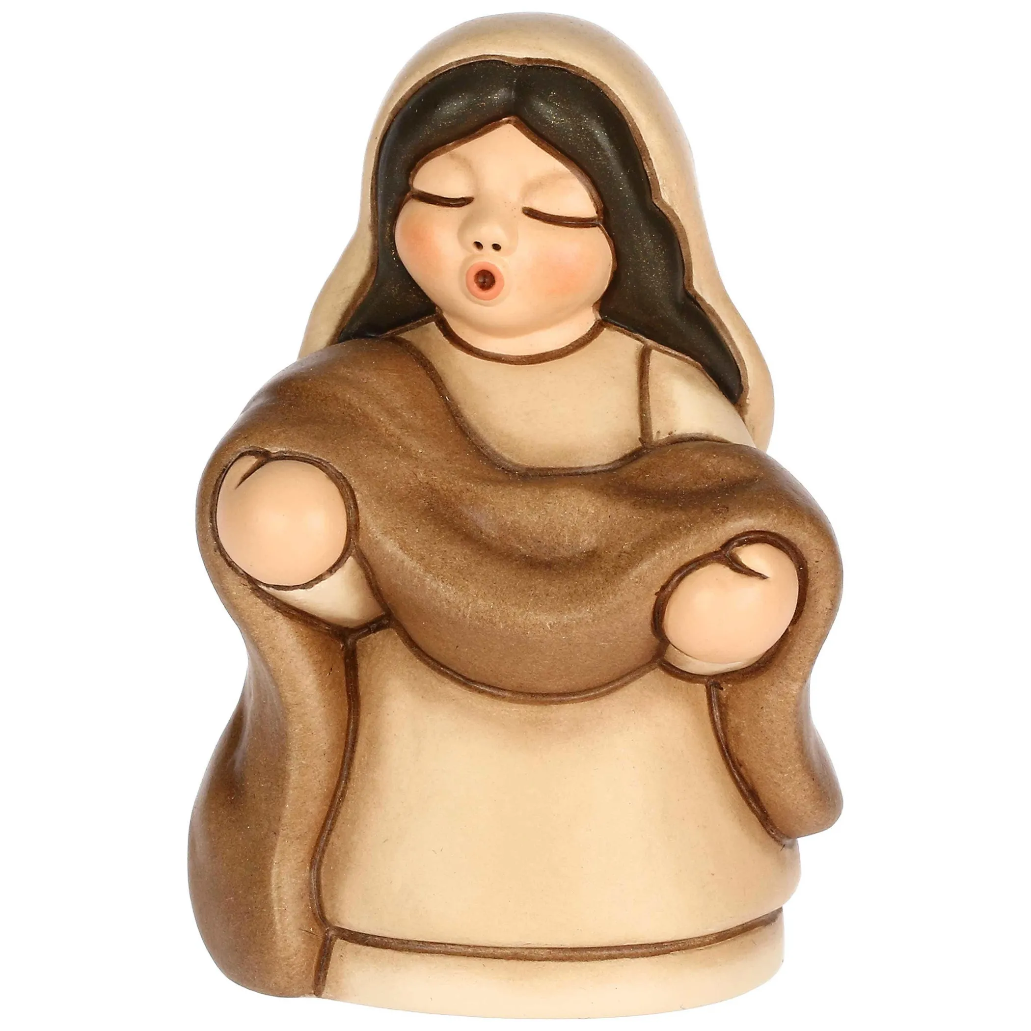 THUN Venditrice di stoffe in cermica Presepe Classico* Presepe