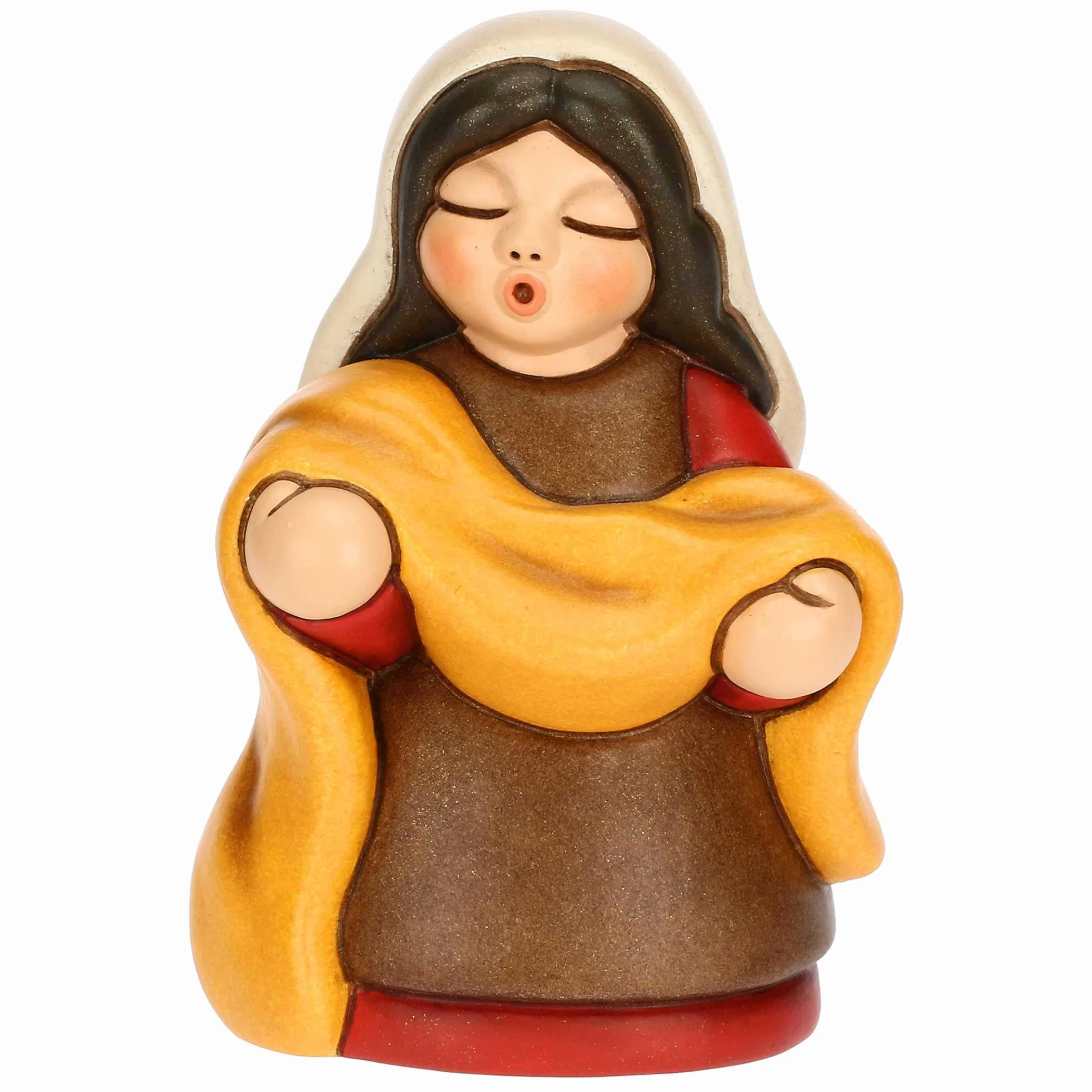 THUN Venditrice di stoffe in cermica Presepe Classico* Presepe