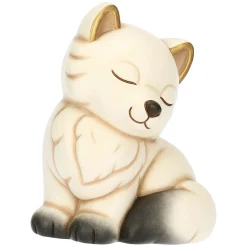 THUN Volpe bianca Perla in ceramica Inverno Incantato, grande* Animali E Mini Animali|Figure