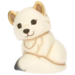 THUN Volpe bianca Perla in ceramica Inverno Incantato, media* Animali E Mini Animali|Figure