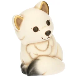 THUN Volpe bianca Perla in ceramica Inverno Incantato, media* Animali E Mini Animali|Figure