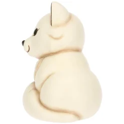 THUN Volpe bianca Perla in ceramica Inverno Incantato, media* Animali E Mini Animali|Figure