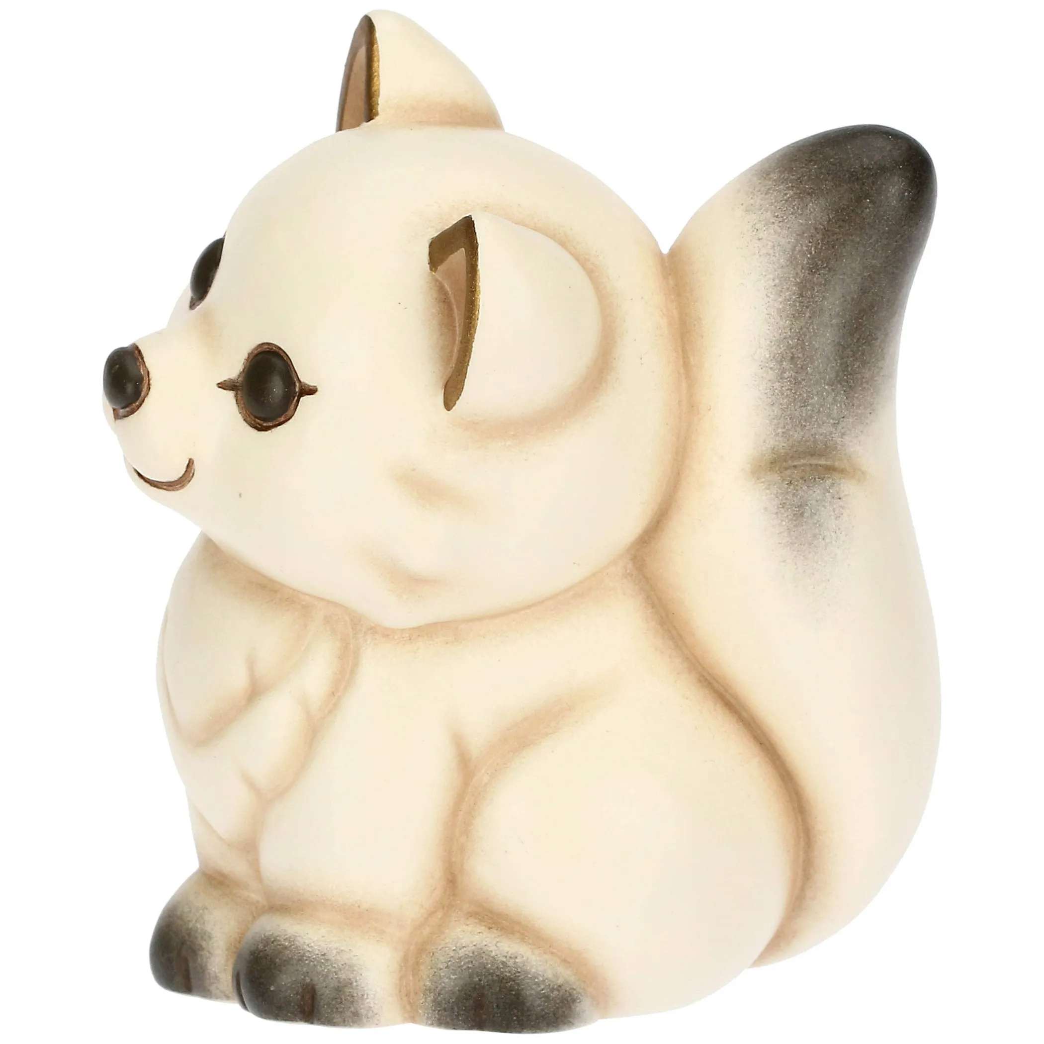 THUN Volpe bianca Perla in ceramica Inverno Incantato, piccola* Animali E Mini Animali|Figure