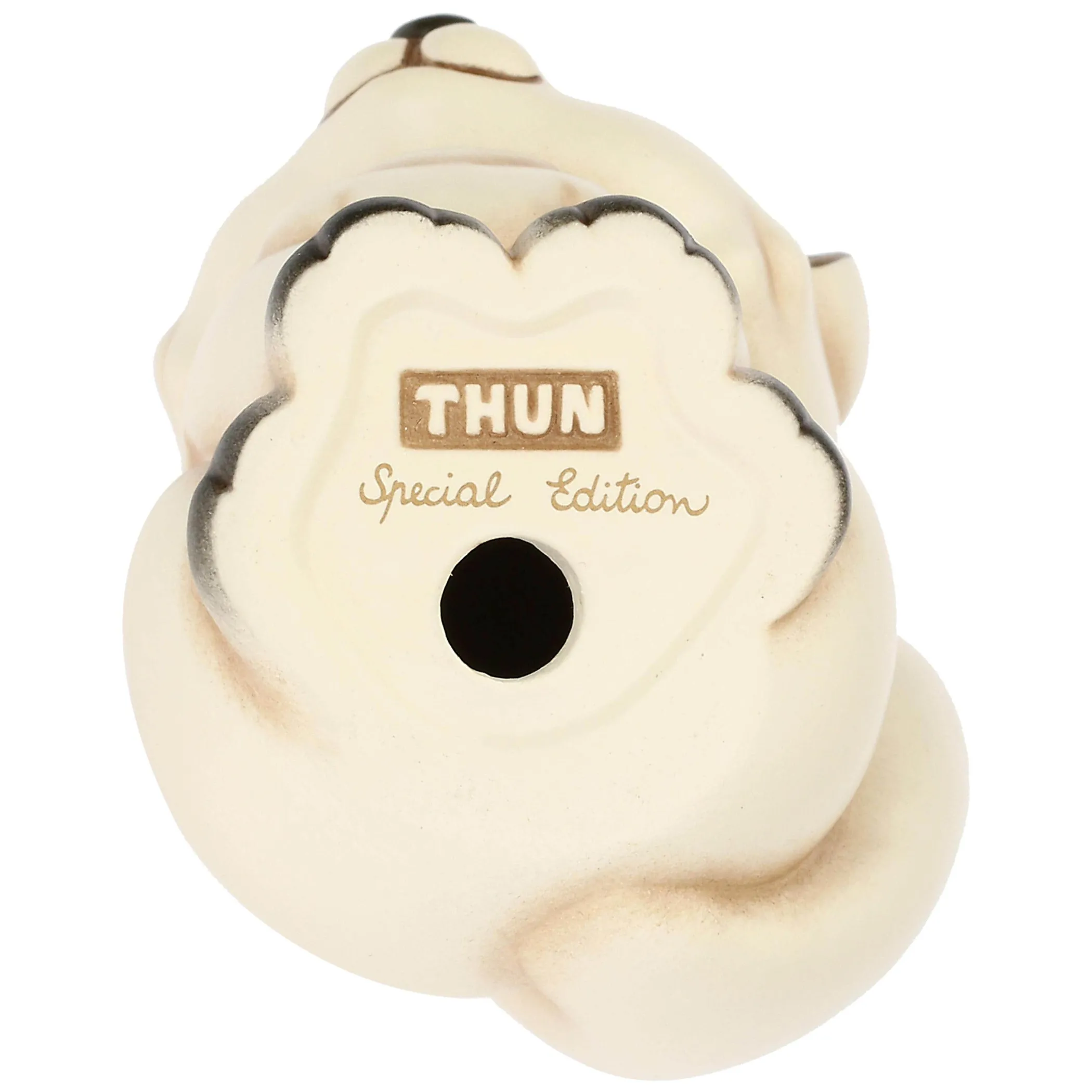 THUN Volpe bianca Perla in ceramica Inverno Incantato, piccola* Animali E Mini Animali|Figure