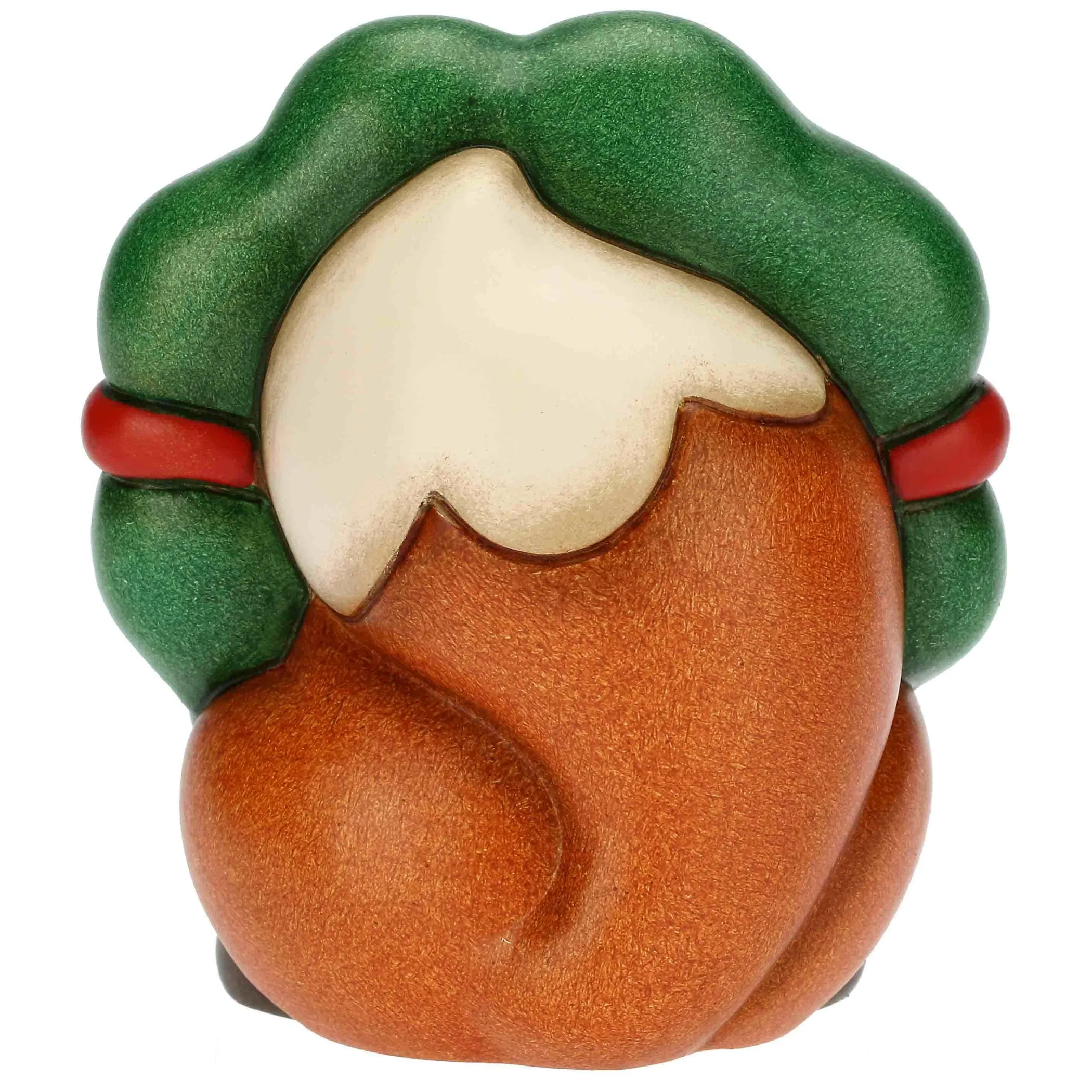 THUN Volpe Grace con ghirlanda e scatola in latta* Addobbi Natalizi|Figure