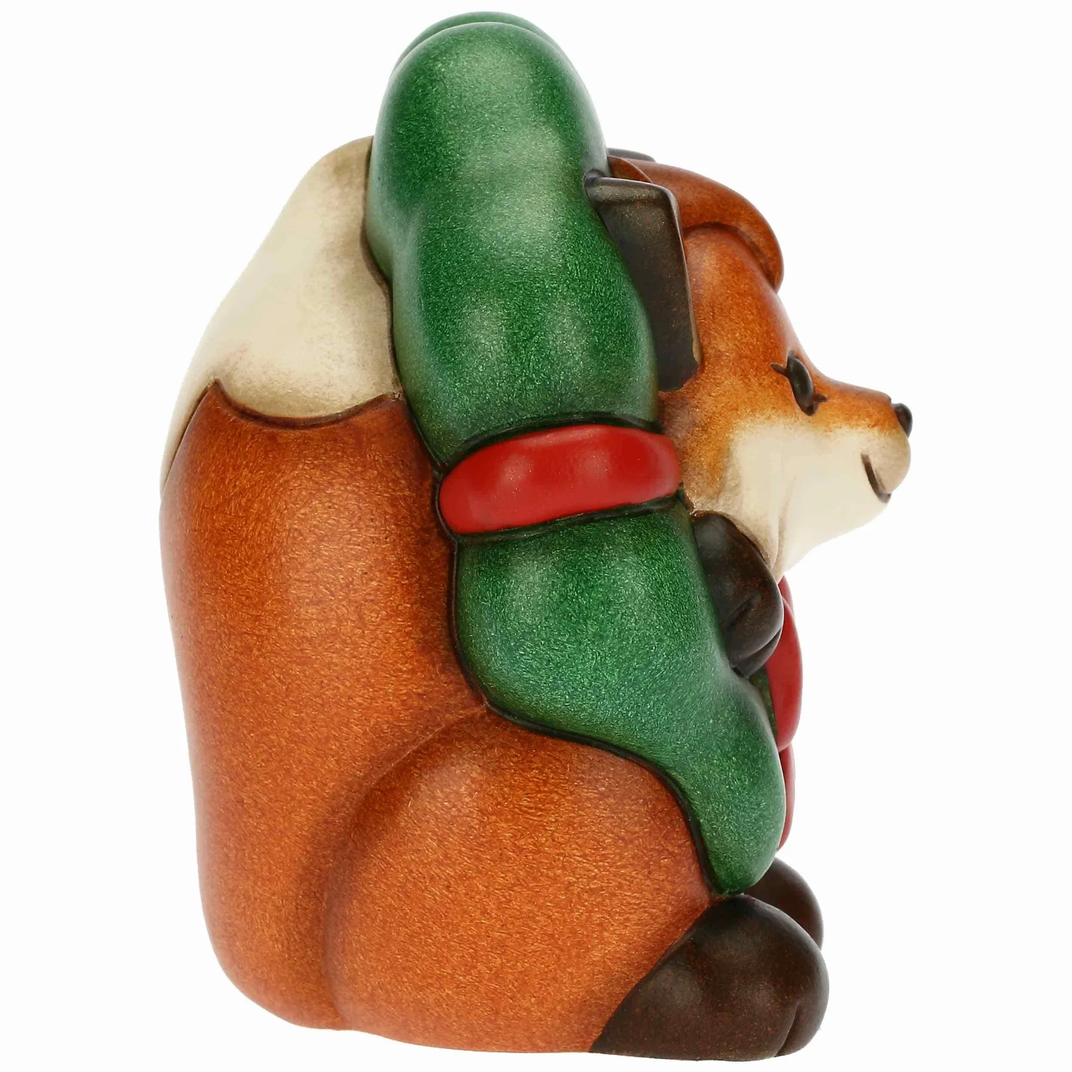 THUN Volpe Grace con ghirlanda e scatola in latta* Addobbi Natalizi|Figure