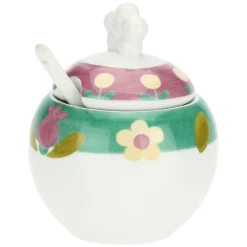 THUN Zuccheriera con cucchiaino in porcellana Florianne primavera* Zuccheriere