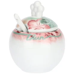 THUN Zuccheriera con cucchiaino in porcellana Bloomia* Zuccheriere