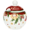 THUN Zuccheriera con cucchiaino in porcellana Sorprese di Natale* Zuccheriere|Accessori Natalizi Per La Tavola