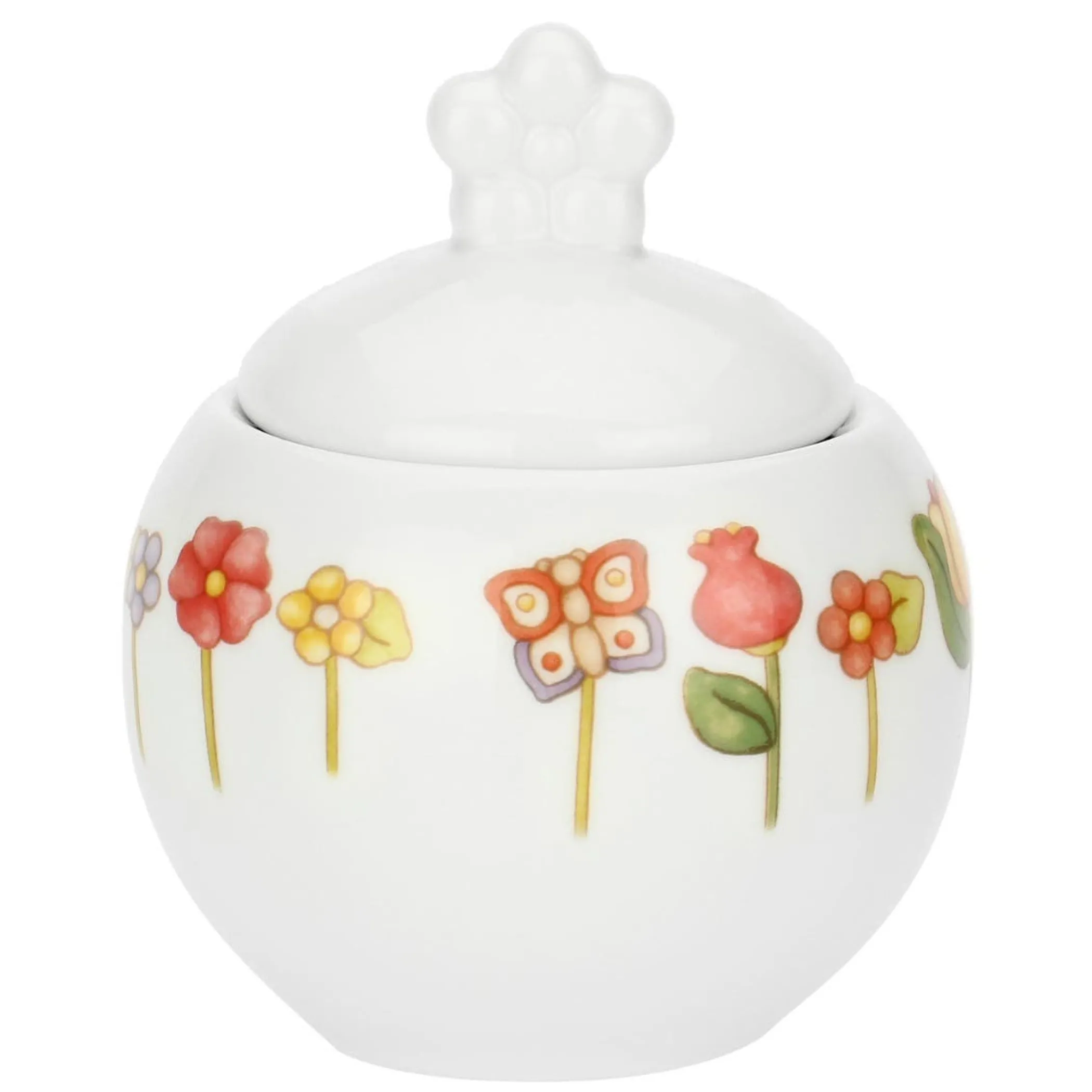 THUN Zuccheriera con cucchiaino in porcellana Happy Country* Zuccheriere