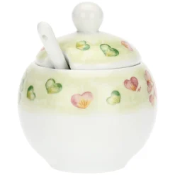 THUN Zuccheriera con cucchiaino Cuori in fiore* Zuccheriere