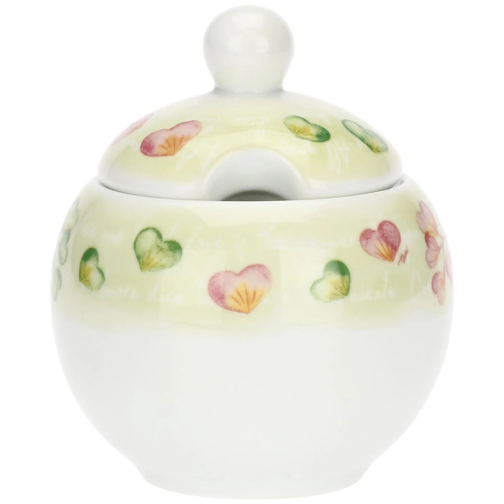 THUN Zuccheriera con cucchiaino Cuori in fiore* Zuccheriere