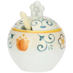 THUN Zuccheriera con cucchiaino in porcellana Eolia* Zuccheriere